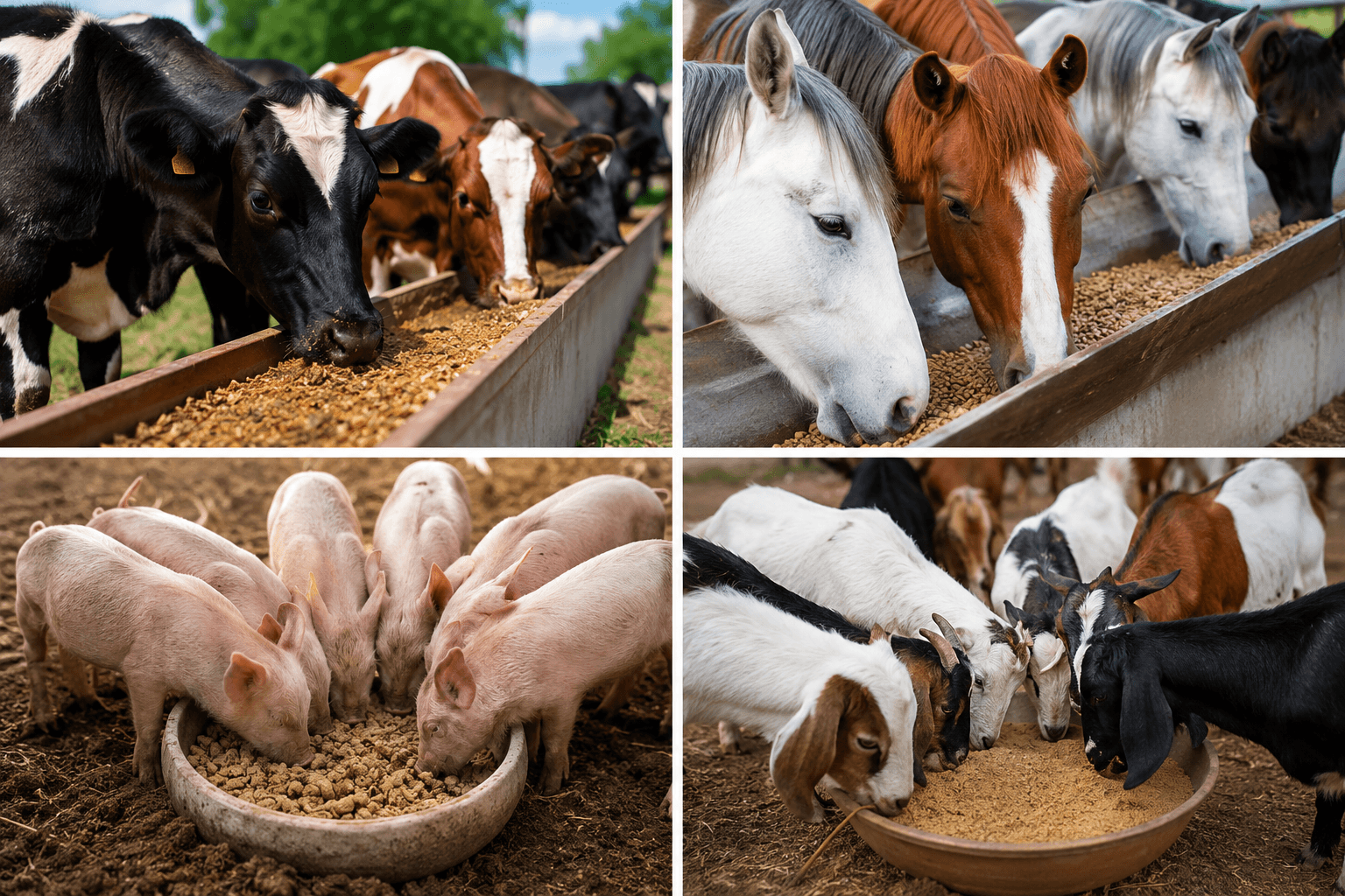 Soya Meal in Animal Feed — Nutrition Guide for Goat, Horse, Pig, Swine and Cattle